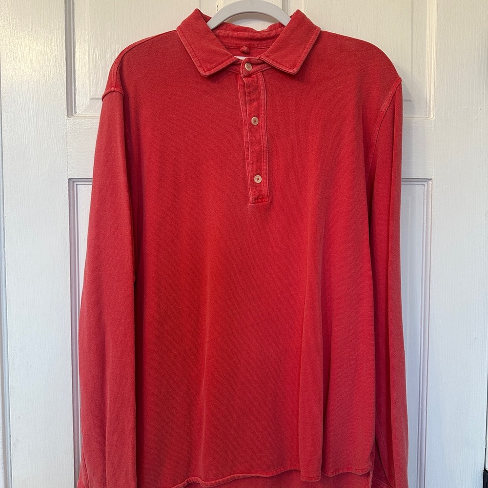 Edmond Studios Wilson Polo LS Red (Large)